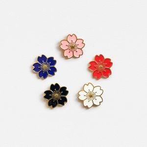 Cherry Blossom Enamel Pins